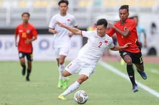 Thắng Timor Leste 4-0, U20 Việt Nam rộng cửa đi tiếp