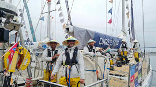 Sôi động Cuộc đua thuyền buồm vòng quanh thế giới Clipper Race tại Hạ Long