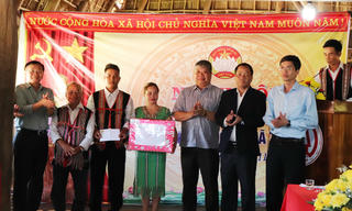 Kon Tum: Rộn ràng Ngày hội Đại đoàn kết tại thôn 5, làng Kon Brắp Du