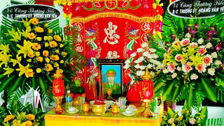 Thăng cấp hàm Đại úy cho Phó trưởng Công an xã hy sinh trong khi làm nhiệm vụ
