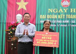 Quảng Nam: Lãnh đạo tỉnh chung vui Ngày hội Đại đoàn kết tại các khu dân cư
