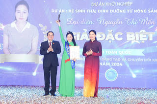 Vinh danh phụ nữ khởi nghiệp sáng tạo, chuyển đổi xanh