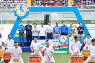Khai mạc Giải bóng đá công nhân, viên chức Việt Nam 2024