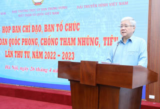 Tạo sức lan tỏa mạnh mẽ cho Giải báo chí toàn quốc phòng, chống tham nhũng, tiêu cực lần thứ 4