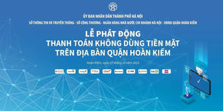 Hà Nội: Phát động thanh toán không dùng tiền mặt trên địa bàn quận Hoàn Kiếm
