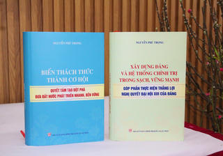 Xuất bản 2 cuốn sách mới của Tổng Bí thư Nguyễn Phú Trọng