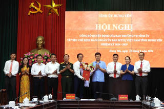 Ông Nguyễn Bật Khánh làm Bí thư Đảng đoàn Ủy ban MTTQ tỉnh Hưng Yên