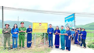 TP Hạ Long: Gắn biển 33 tuyến đường, tuyến phố kiểu mẫu chào mừng Đại hội MTTQ các cấp