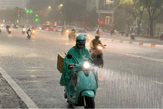 Ngày 22/8: Nhiều khu vực có mưa dông, gió giật mạnh