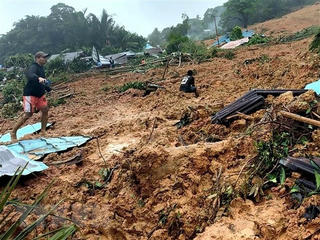 Indonesia: Một vụ lở đất khiến hơn 40 người thiệt mạng