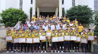 Thanh Hóa: Đông Á Thanh Hoá được vinh danh sau thành tích vô địch Cúp Quốc gia 2023