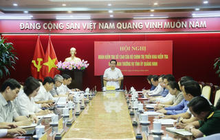 Bộ Chính trị triển khai kiểm tra đối với Ban Thường vụ Tỉnh ủy Quảng Ninh