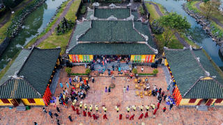 Phong vị Tết Huế trong Hoàng cung