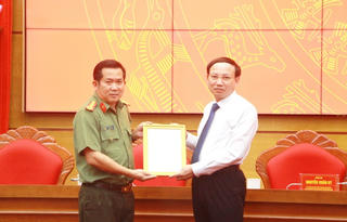 Chỉ định Đại tá Đinh Văn Nơi làm Bí thư Đảng ủy Công an tỉnh Quảng Ninh