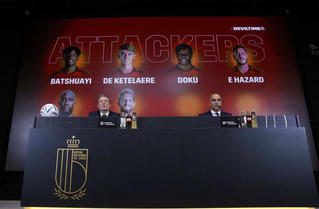 HLV Roberto Martinez công bố danh sách tuyển Bỉ dự World Cup 2022