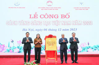 Vinh danh 79 công trình tiêu biểu trong Sách vàng Sáng tạo Việt Nam năm 2023