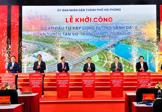 Hải Phòng: Khởi công xây dựng đường vành đai 2