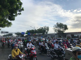 Đổi màu 'điểm đen' giao thông