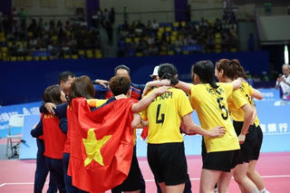 ASIAD 19: Đội tuyển Cầu mây nữ Việt Nam xuất sắc giành huy chương Vàng