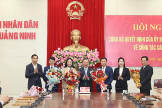 Quảng Ninh: Điều động, bổ nhiệm một loạt lãnh đạo sở, ngành, địa phương