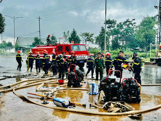 Đắk Lắk:  Hỏa hoạn thiêu rụi cơ sở kinh doanh đồ nhựa, thiệt hại 1,3 tỷ đồng