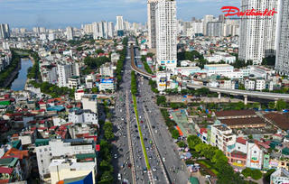 Cận cảnh: Tuyến đường sắp có làn dành riêng cho ô tô, xe máy