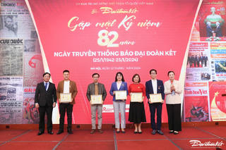 Kỷ niệm 82 năm ngày truyền thống Báo Đại Đoàn Kết