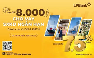 LPBANK tiếp tục triển khai gói 8.000 tỷ cho vay sản xuất kinh doanh ngắn hạn