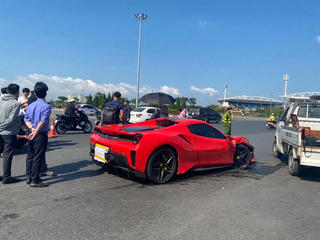 Vụ siêu xe Ferrari 488 đâm chết người: CSGT Hà Nội bác bỏ tin đồn cô gái cầm lái 