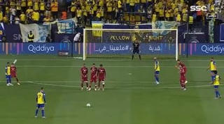 Siêu phẩm sút phạt của C.Ronaldo giúp Al Nassr chiến thắng