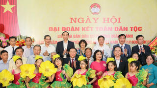 Hà Nội: Rực rỡ sắc màu tại Ngày hội Đại đoàn kết