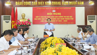 Hải Phòng: Lấy ý kiến góp ý cho dự thảo Báo cáo trình Đại hội Đại biểu MTTQ thành phố khoá XV