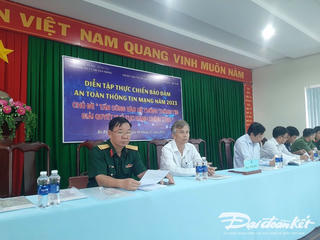 Bà Rịa – Vũng Tàu diễn tập thực chiến bảo đảm an toàn thông tin mạng