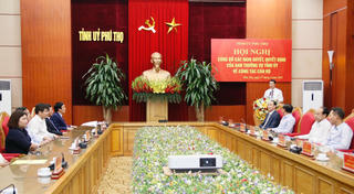 Phú Thọ: Điều động, luân chuyển nhiều cán bộ chủ chốt