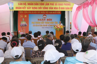 Nam Định: Ngày hội đoàn kết ở xóm ‘Nông thôn mới thông minh’