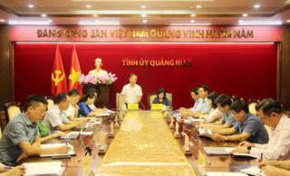 Ban Dân vận Trung ương làm việc tại Quảng Ninh về bài học "lấy dân làm gốc”
