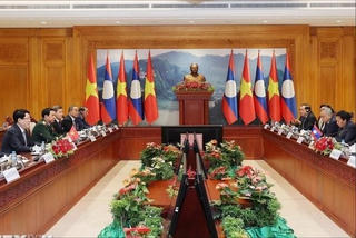 Dành ưu tiên cao nhất cho việc củng cố và tăng cường quan hệ Việt Nam-Lào