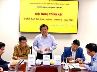 Cụm thi đua lĩnh vực kinh tế tổng kết công tác thi đua, khen thưởng năm 2023