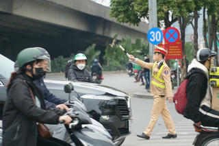 Hà Nội phân luồng giao thông dịp Tết Nguyên đán Quý Mão 2023