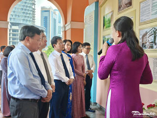 Đoàn đại biểu TP Hà Nội dâng hoa tưởng nhớ Chủ tịch Hồ Chí Minh, Chủ tịch Tôn Đức Thắng