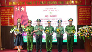 Hội nghị biểu dương các điển hình tiên tiến tại Cụm thi đua số 1 Bộ Công an