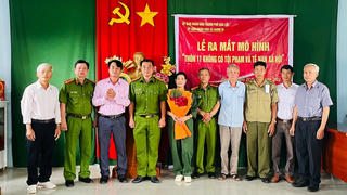 Lâm Đồng: Ra mắt  mô hình đảm bảo an ninh trật tự và an toàn giao thông năm 2023