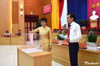 HĐND TP Vũng Tàu công nhận kết quả bỏ phiếu tín nhiệm các chức danh