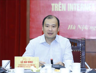 Phó Trưởng Ban Tuyên giáo Trung ương Lê Hải Bình được bổ nhiệm làm Tổng Biên tập Tạp chí Cộng sản