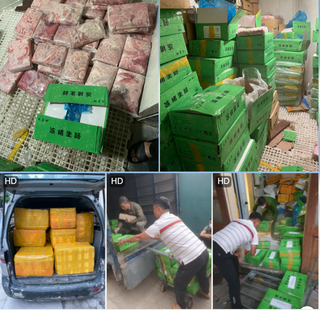 Hà Nội: Thu giữ hơn 1,2 tấn tràng lợn không rõ nguồn gốc xuất xứ