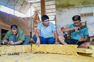 Hồi sinh làng mộc bên dòng La Giang