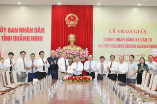 Quảng Ninh: Hút thêm 551 triệu USD từ Tập đoàn Foxconn