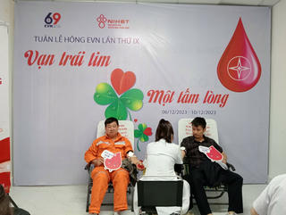 EVNSPC triển khai chương trình hiến máu tình nguyện “Tuần lễ hồng EVN lần thứ IX”