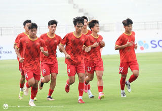 Đội U18 Việt Nam chuẩn bị dự giải giao hữu tại Hàn Quốc