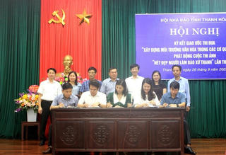 Phát động cuộc thi ảnh ‘Nét đẹp người làm báo xứ Thanh’